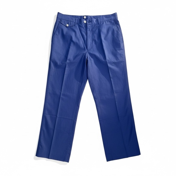 👖 Polo Ralph Lauren Vintage Pleated Dress Pants – Blue – 32x32